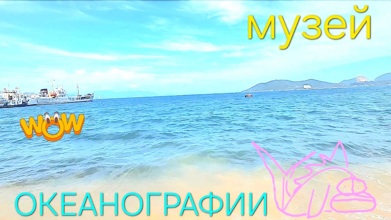 Нячанг 🇻🇳 Пешком с Юга в Центр/Часть 1ая/Музей Океанографии🪸🦈🐠🐳🦐