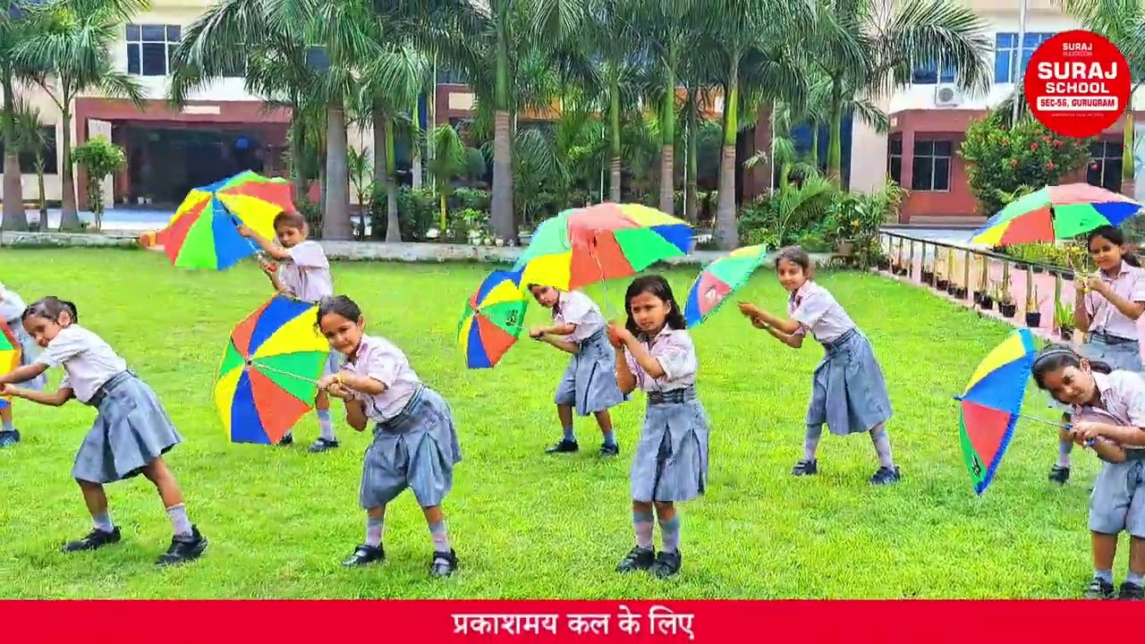 Rainy Dance | Suraj School Sec-56 | Monsoon Celebration 2025