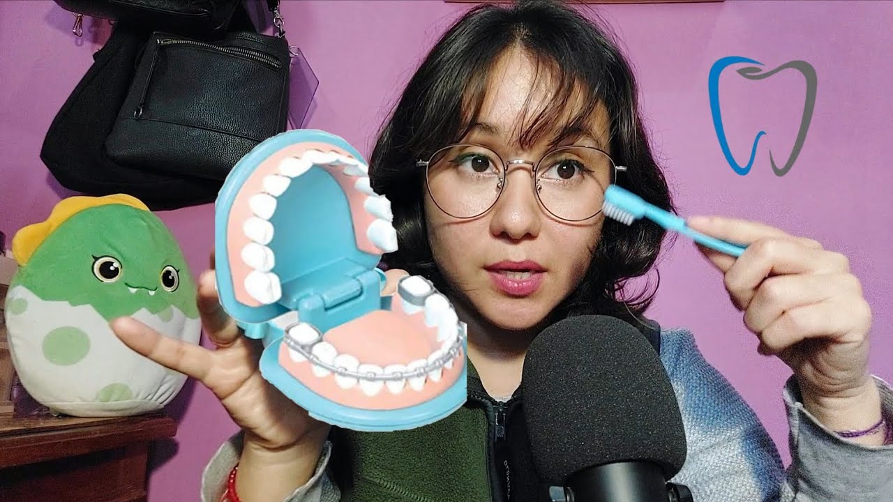 ASMR Roleplay dentista (con chicle).