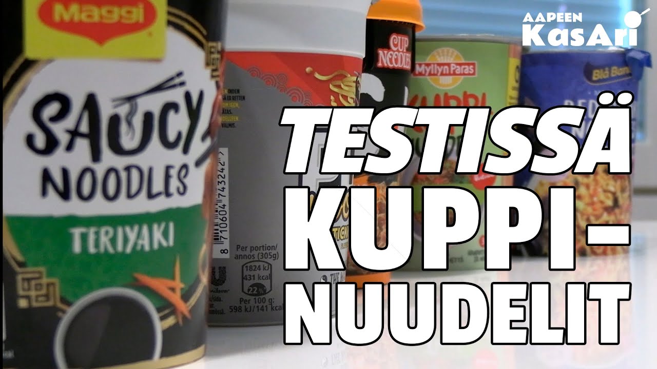 Kuppinuudelit | Parhaat testissä ja kokeilussa. #maggi #blåband #myllynparas #nuudeli
