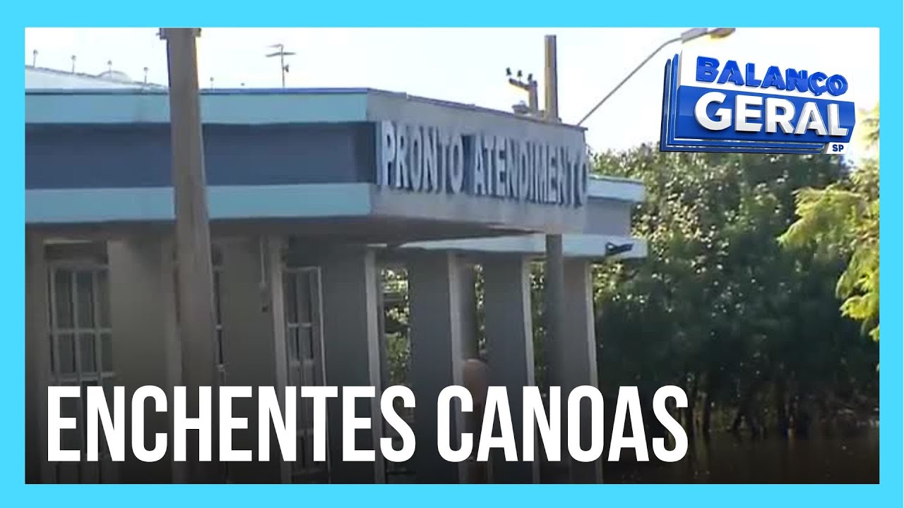 Bairros inteiros continuam alagados em Canoas (RS)