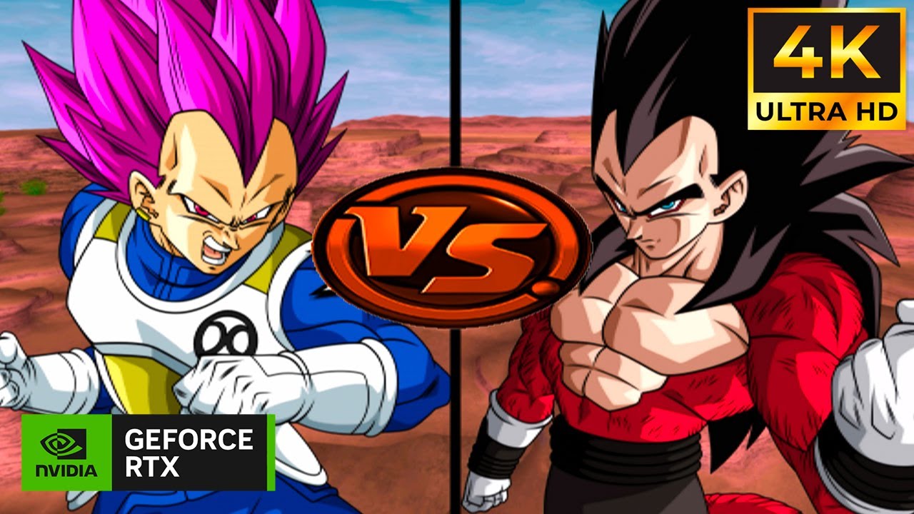 Dragon Ball z Budokai Tenkaichi 3 ISO HEROES V5 Vegeta Ultra Ego vs Vegeta SSJ4