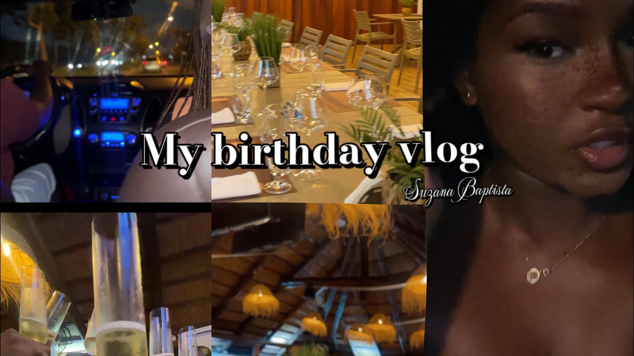 My birthday vlog(fiz 19y+jantas com amigas e familiares)🎂🥳