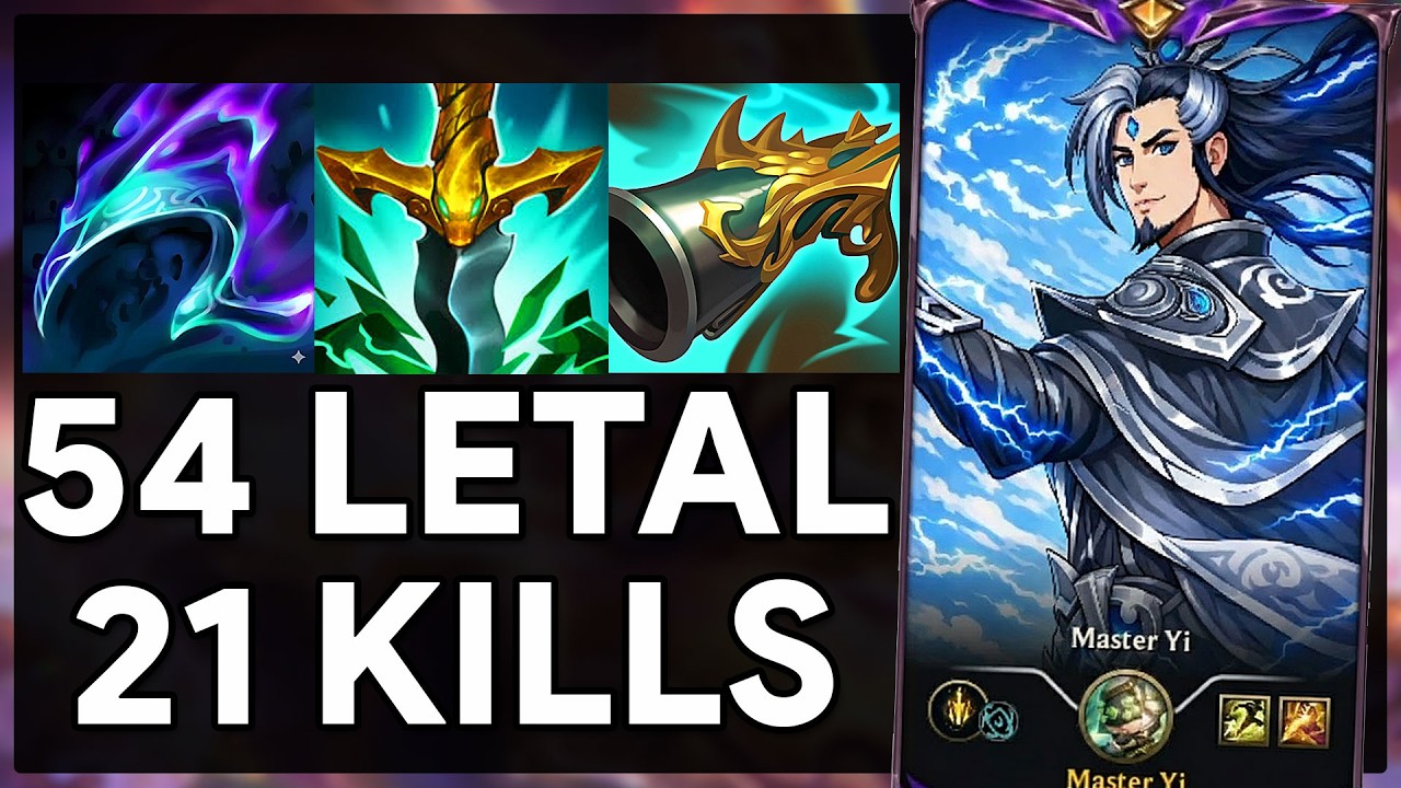 MASTER YI LETALIDADE É MUITO FORTE! 🔥 *QUADRA*