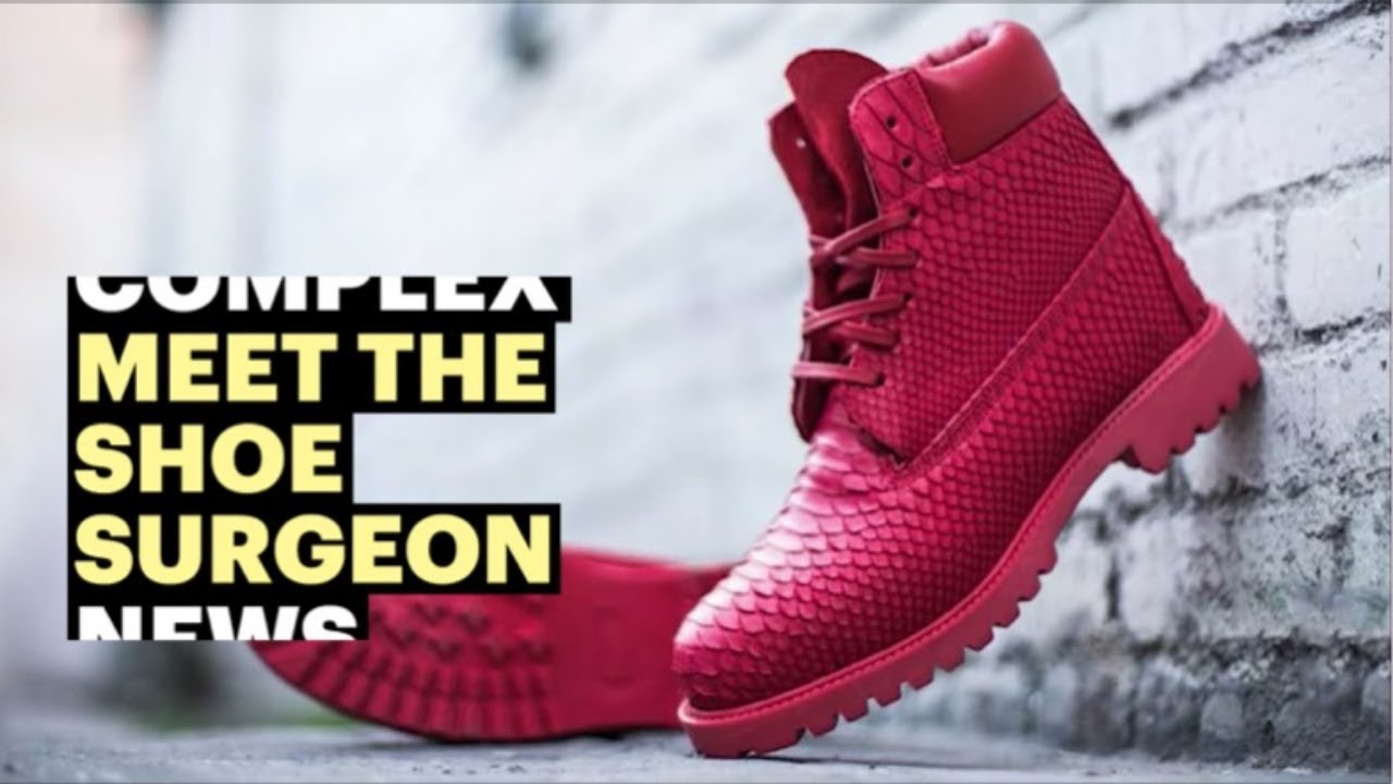 Meet The Shoe Surgeon, The Man Behind Bieber, Drake, and LeBron’s Custom Sneakers