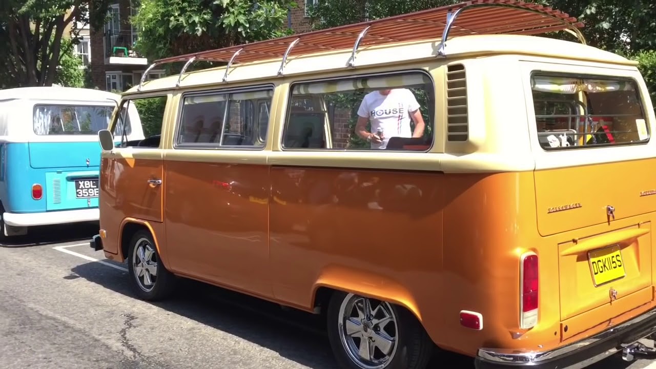Chelsea Split Screen Van Club Volkswagen Aircooled Cruise in London July 2018