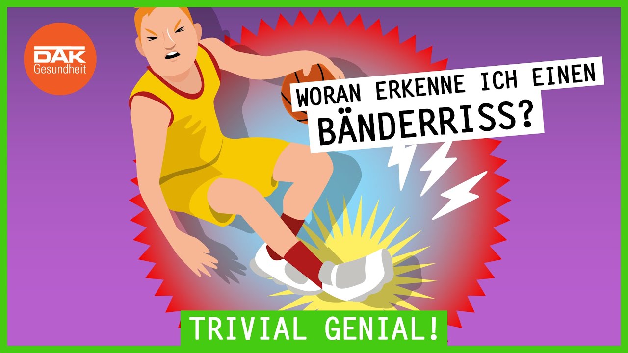 Achtung: B&auml;nderriss | #trivialgenial | DAK-Gesundheit