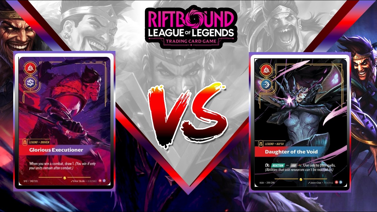 Detonate Draven VS Kaisa | The Game Store | Riftbound