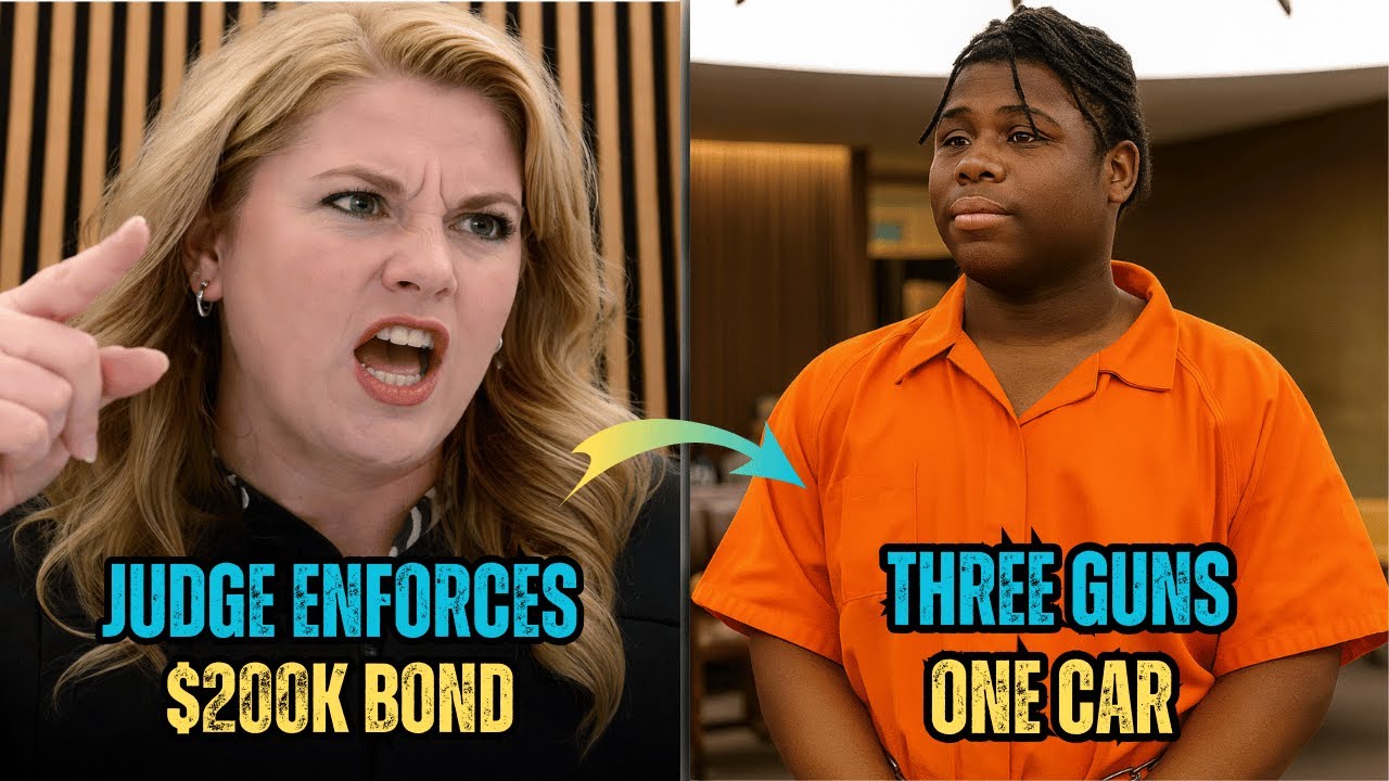 Three Guns, One Car, Two Felony Probations— Judge West Doesn’t Hold Back and Sets $200,000