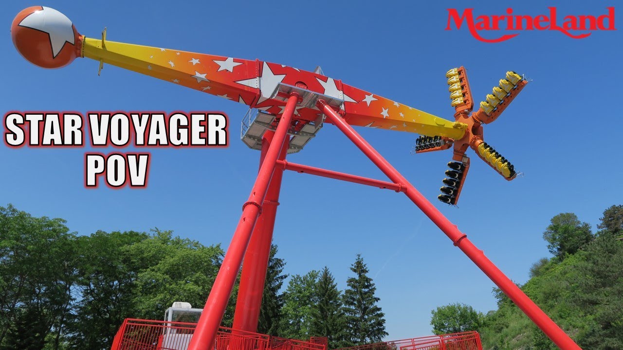 Star Voyager POV (4K 60FPS), Marineland Zierer Star Shape | Non-Copyright