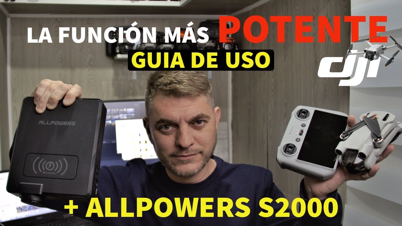 👍 DRONES DJI | LA HERRAMIENTA MAS POTENTE ( spotlight ) ALLPOWERS S200 INCREIBLE