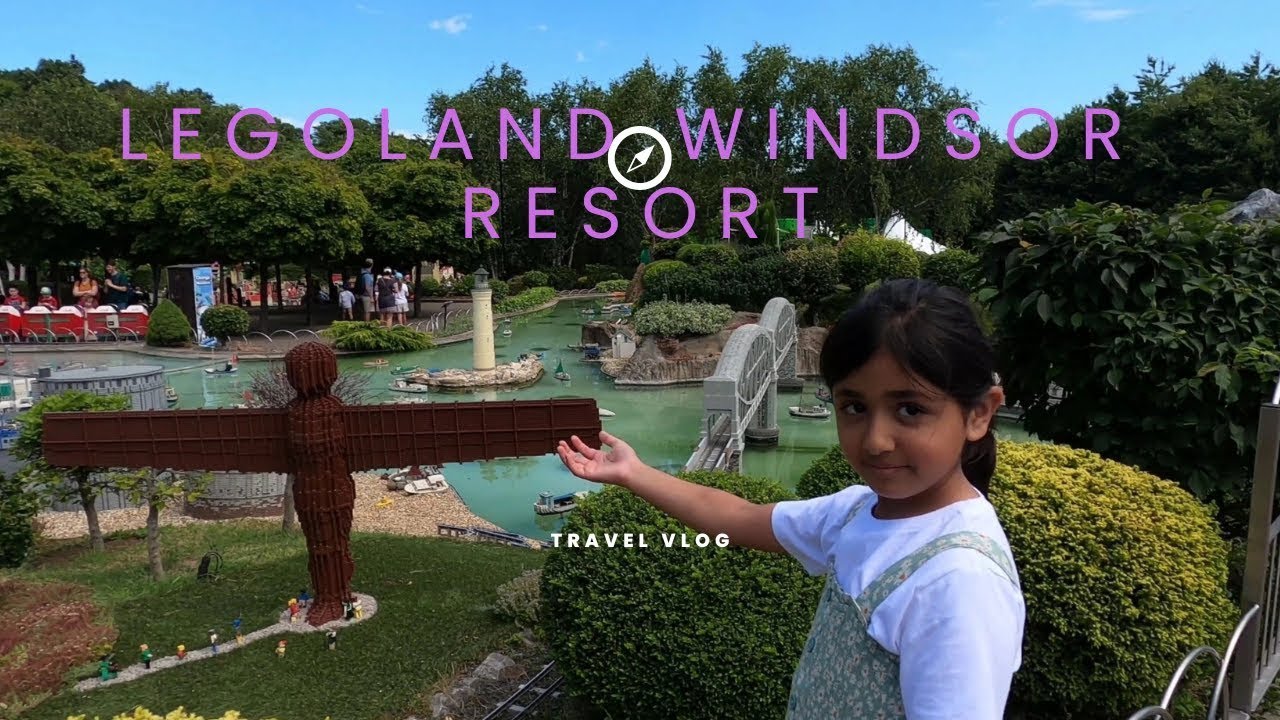 Legoland Windsor Resort | Historic England and Scotland in LEGO Travel Vlog Virtual Tour! 4K UHD