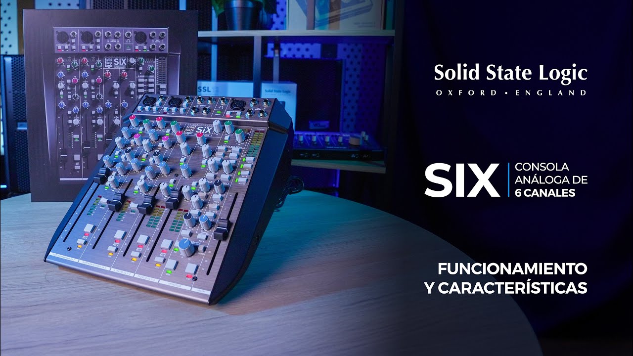 Solid State Logic SIX - Consola de mezclas