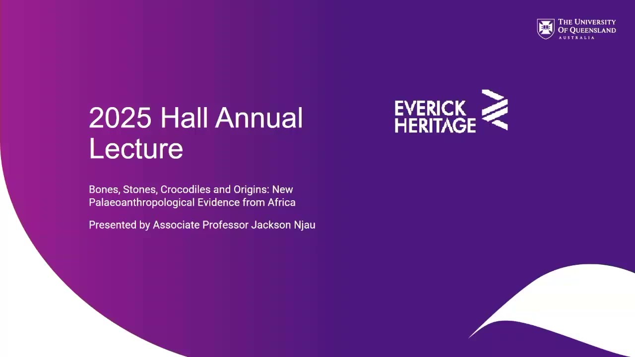 2025 Hall Annual Lecture