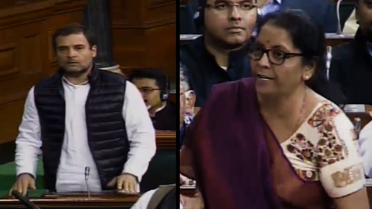 ‘You spoke but did not answer,’ Rahul Gandhi targets Sitharaman on Rafale