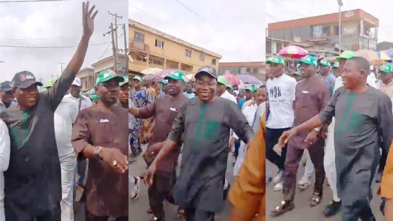 OLOYE SUNDAY IGBOHO STORMED OYO STATE APC CONGRESS TO SUPPORT TINUBH &  ADELABU FOR 2027