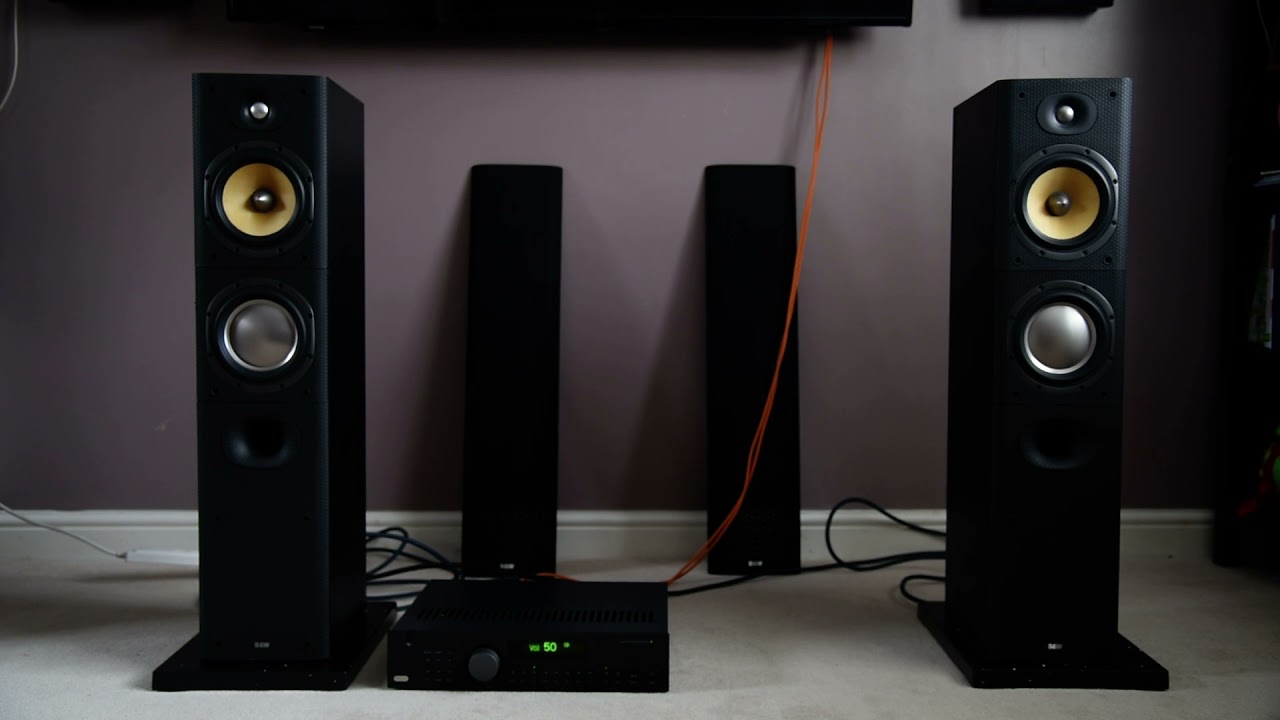B&W Bowers & Wilkins DM 603 S3 Arcam FMJ A38 Integrated Amplifier