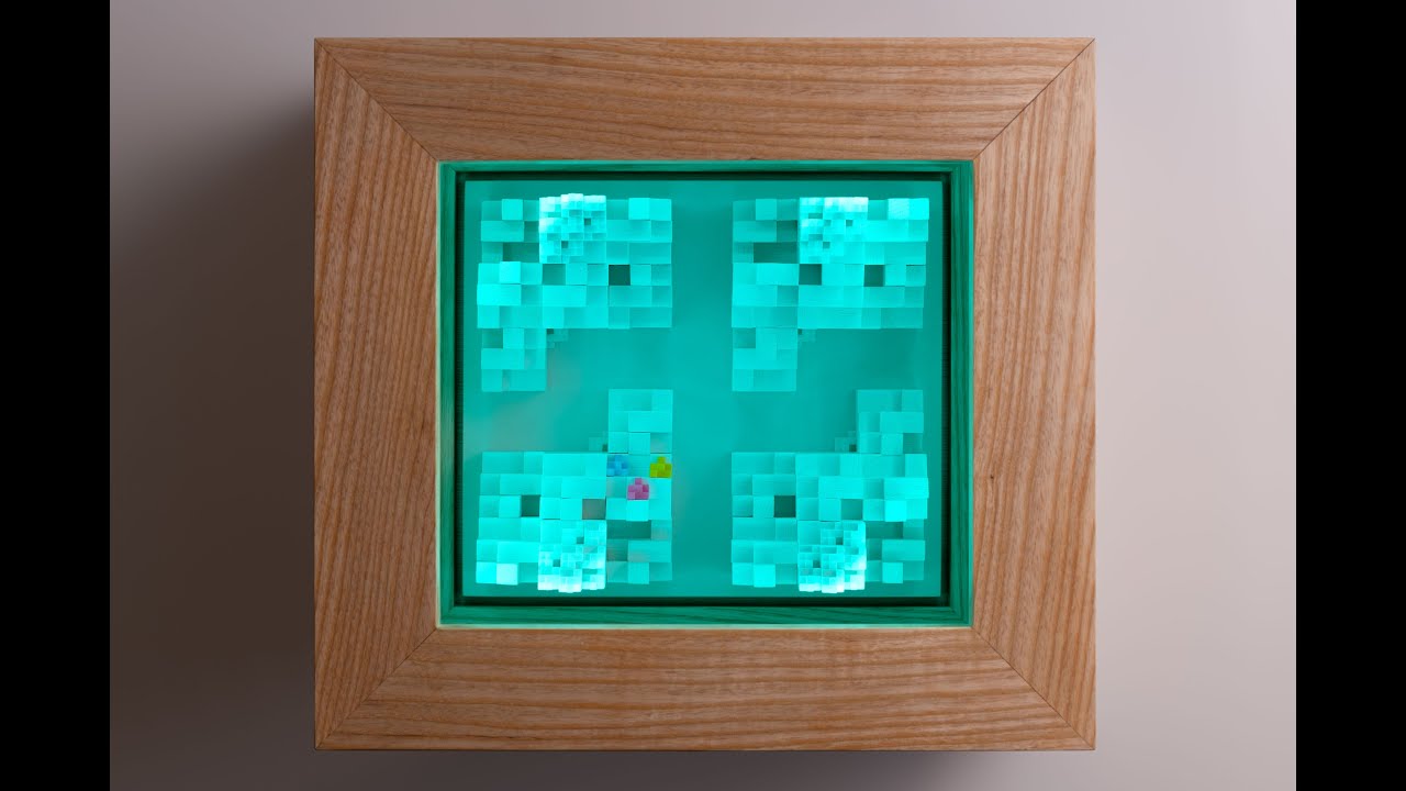 Relaxaa - Sound Responsive Light Sculpture - Zoom Out Video
