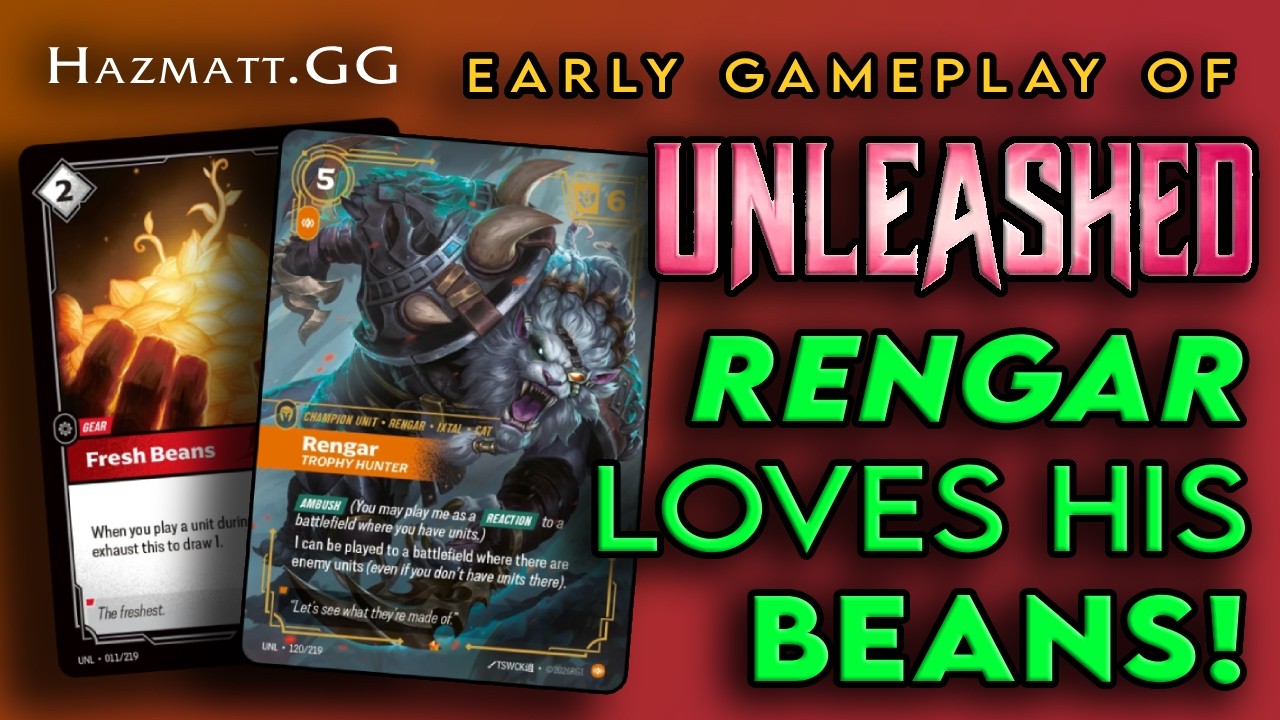 Rengar is BROKEN! Early Unleashed Gameplay [ hazmatt.gg ]