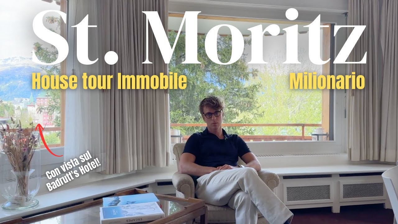 QUESTA CASA HA LA VISTA SUL BADRUTT'S HOTEL! | Tour Immobile a Sankt Moritz