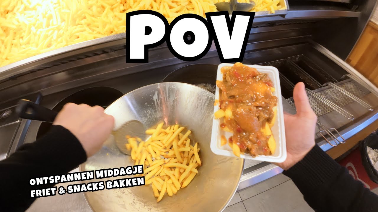 Snackbar POV - Ontspannen middagje friet & snacks bakken 🍟