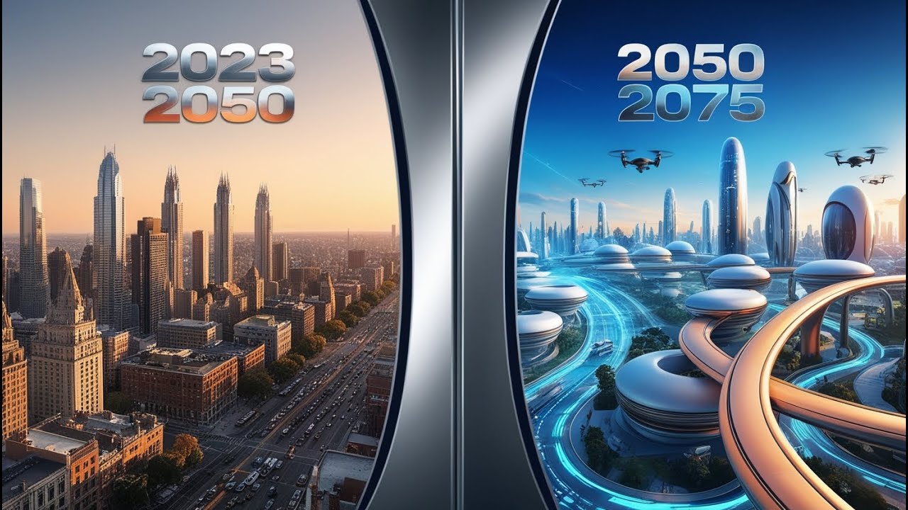 Smart cities 2050 |  What 2050 will be like amazing!