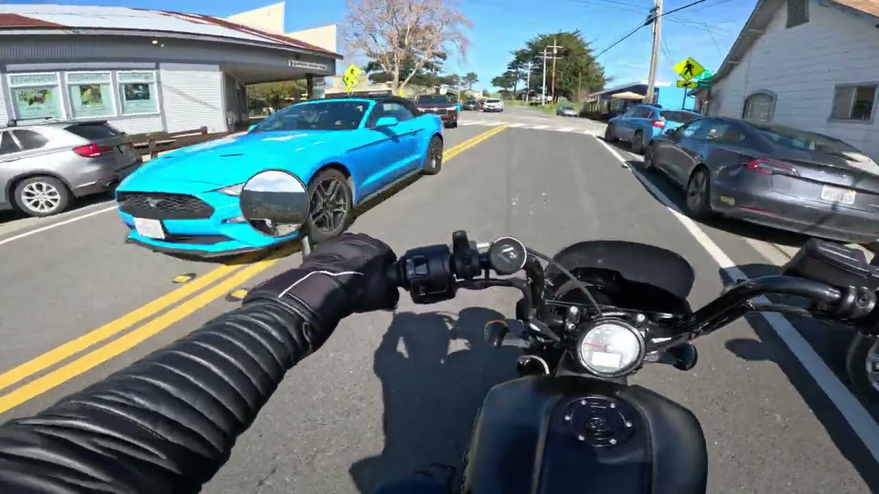 Going to Point Reyes, part 2 | Indian Scout | Pure sound POV