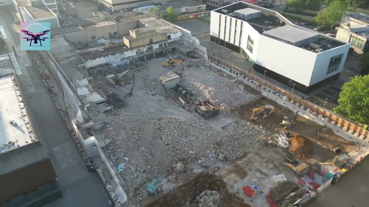 Basildon Town centre - New development May 2025 - August 2025