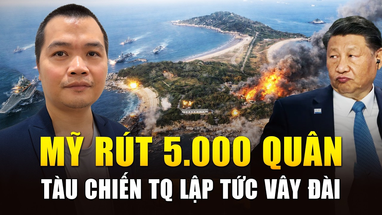 Mỹ Rút Lực Lượng Đổ Bộ Về Trung Đông, Tập Cận Bình Lợi Dụng Điều Tàu Chiến Áp Sát Đài Loan?