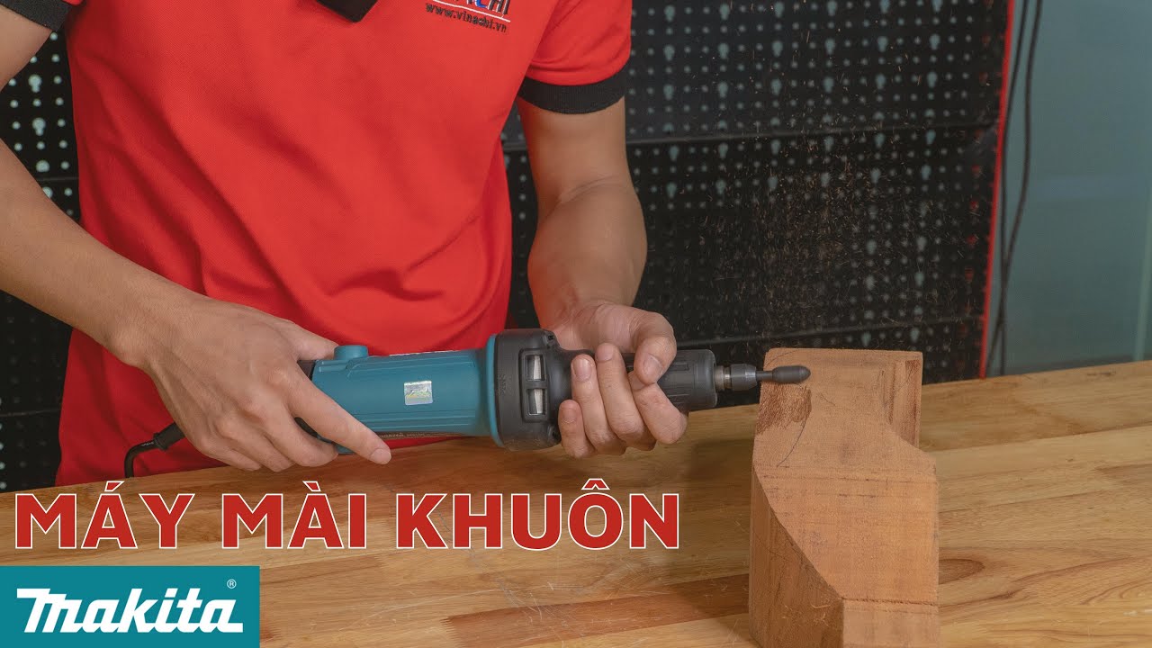Đập hộp- Review hướng dẫn sử dụng máy mài khuôn MAKITA MT M9100B hàng chính hãng | Vinachi.vn