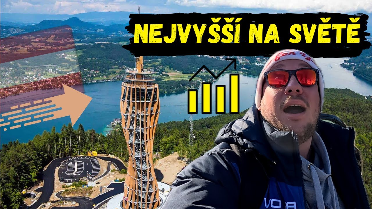 NEJVY&Scaron;&Scaron;&Iacute; DŘEVĚN&Aacute; ROZHLEDNA SVĚTA | Dokonalost se skluzavkou za 17&euro; | Pyramidenkogel