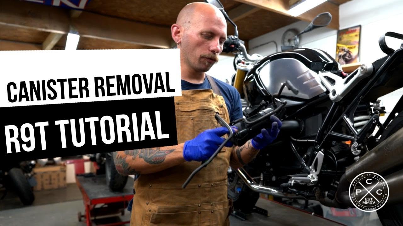 PIER CITY CYCLES TUTORIAL - BMW R9T Charcoal Canister Removal