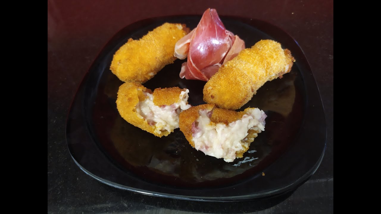CROQUETAS DE JAMÓN SERRANO (Super cremosas por dentro) ** monsieur cuisine**