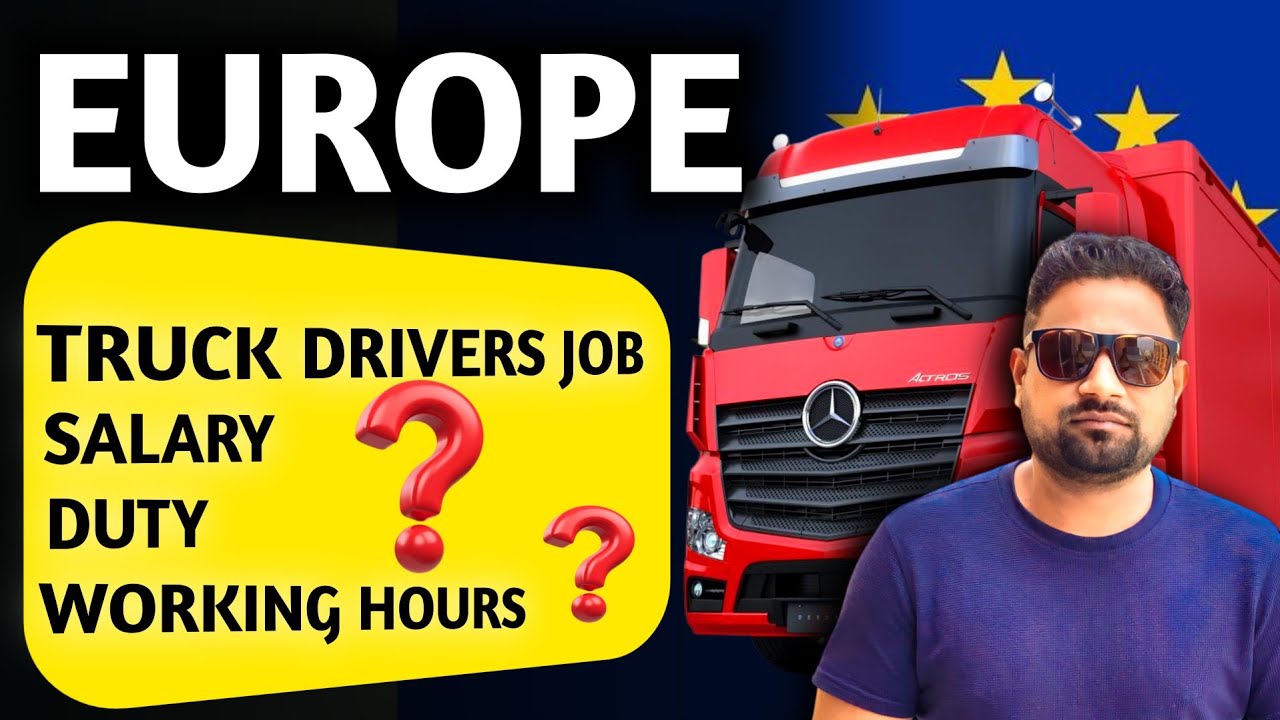 Truck Driver Jobs in Europe 🇪🇺 | Hiring from Gulf Countries | Slovakia & Lithuania | ₹2 Lakh+ Salary