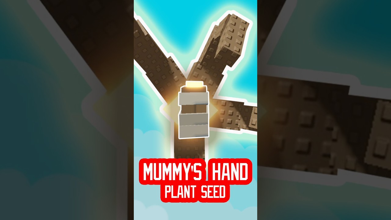 mummy's hand plant seed  #growagarden #roblox #growagardenroblox