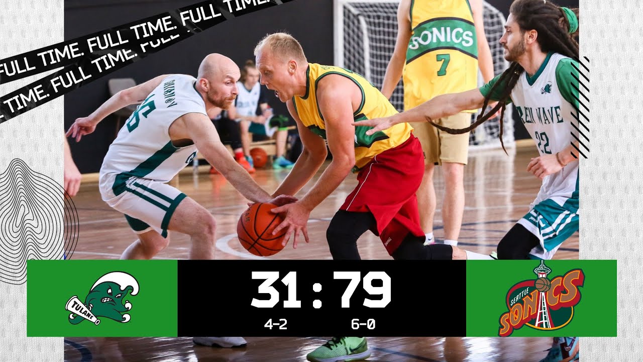 Tulane Green Wave vs Seattle SuperSonics