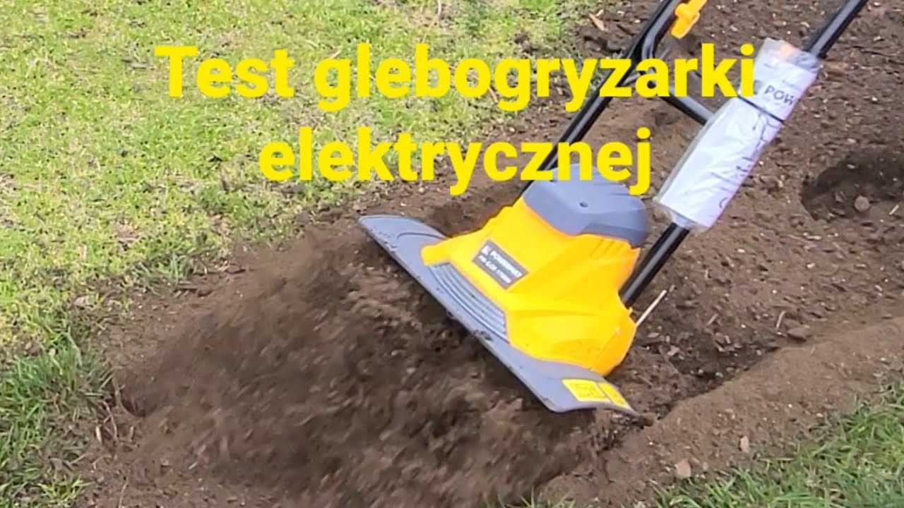 563#. Test glebogryzarki elektrycznej.