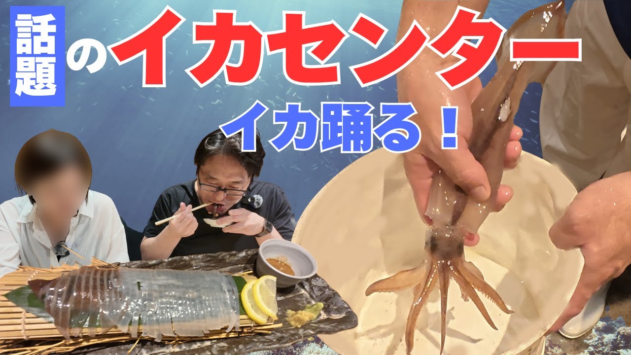 イカが踊る!?新鮮すぎる！イカセンターで絶品イカ料理を堪能