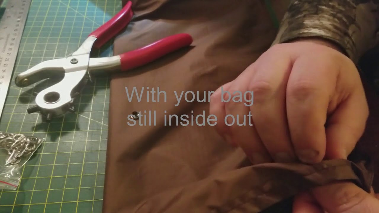 Making A Round Bottom Bag