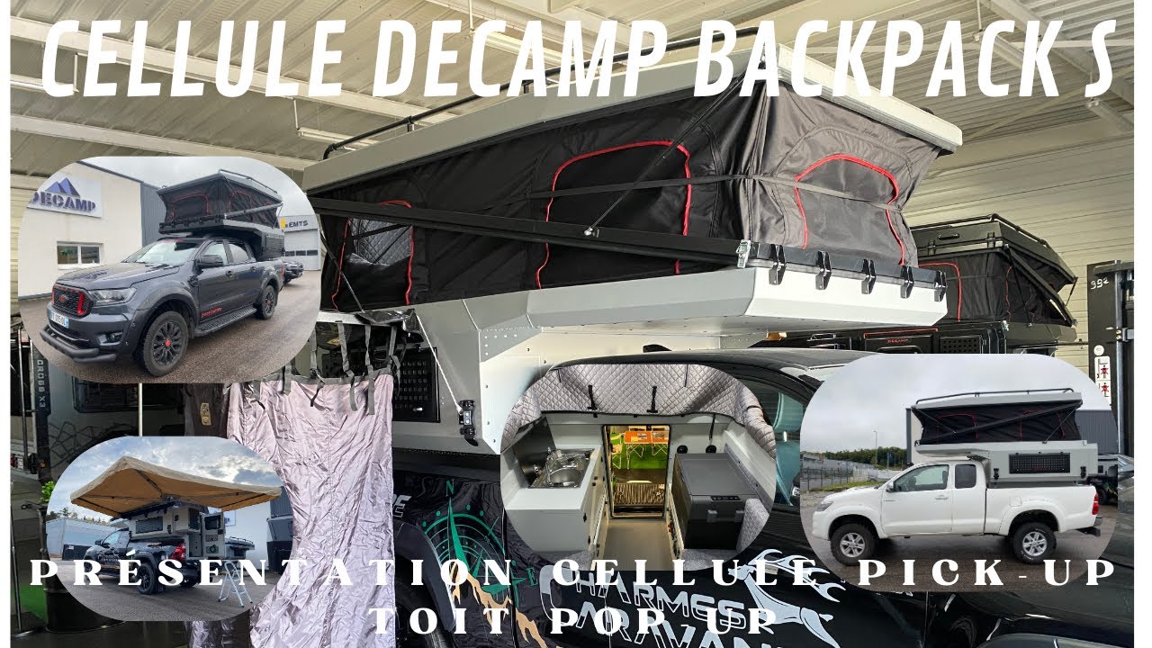 Nouvelle Cellule Pick-Up Decamp Backpack S+ 2026 &ndash; Encore plus robuste, encore plus &eacute;quip&eacute;e !