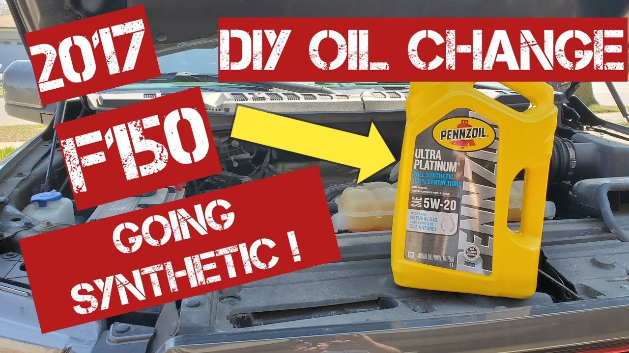 🇨🇦 DIY oil change on a 2017 F150. Going Synthetic!!