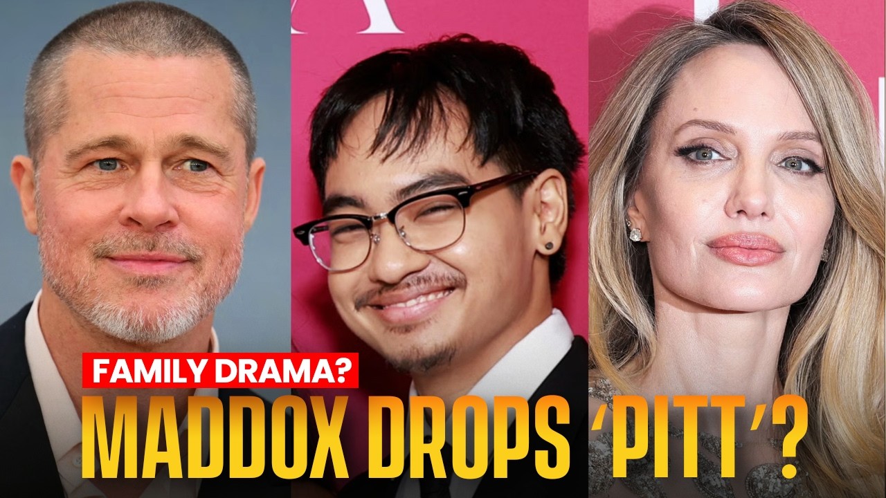 Angelina Jolie, Brad Pitt's Son Maddox Drops Pitt From Last Name #angelina #bradpitt #maddox