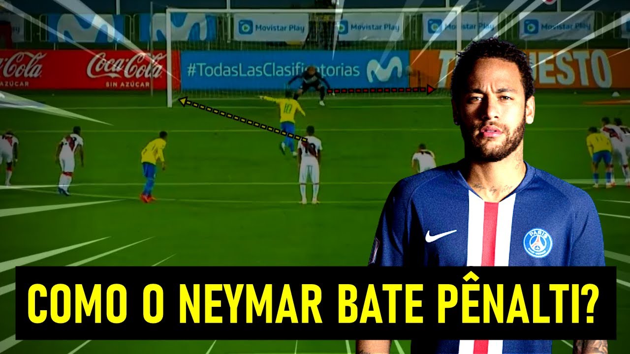 ANÁLISE DA TÉCNICA DE COBRANÇA DE PÊNALTI DO NEYMAR JR.