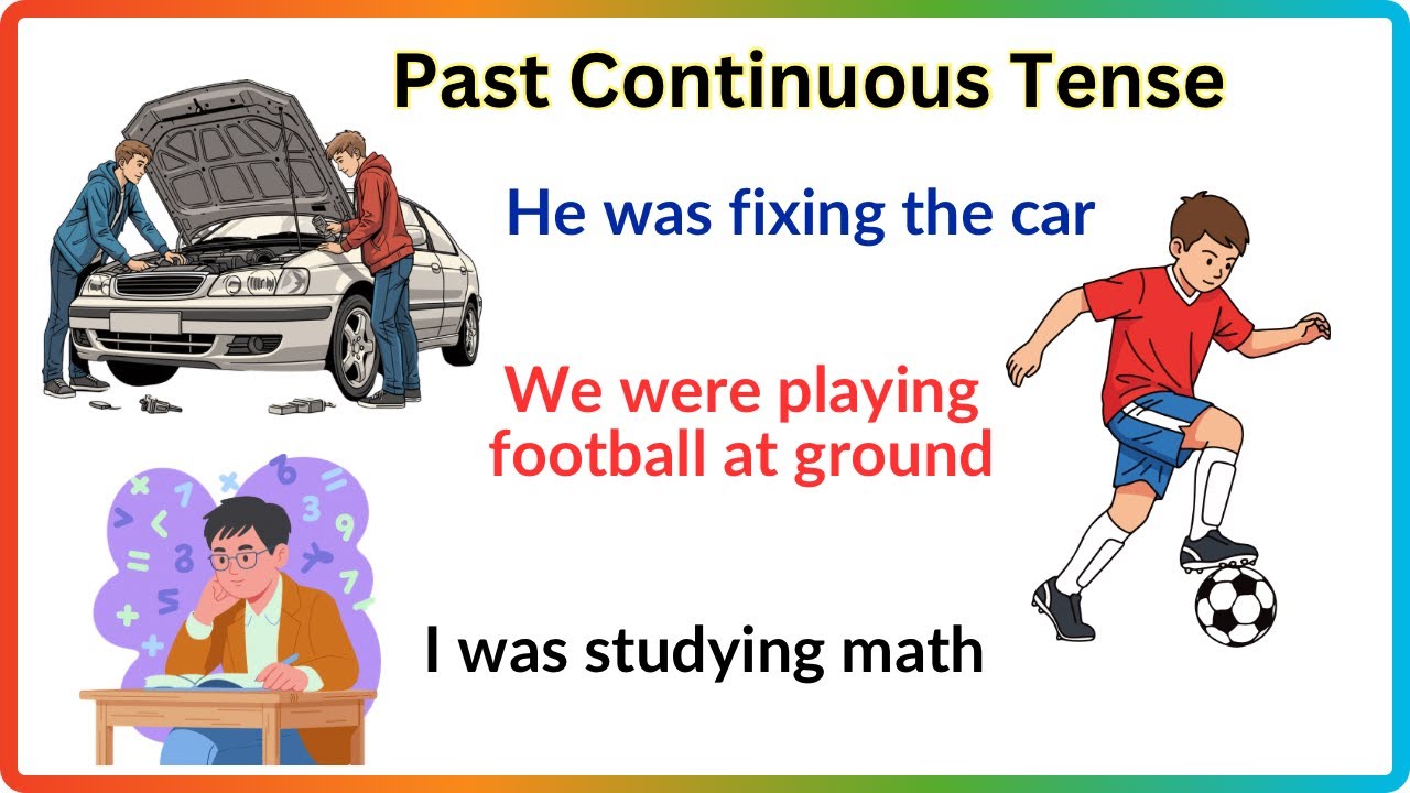 Past Continuous Tense | English Conversation | English Speaking | Learn English Grammar Sentences