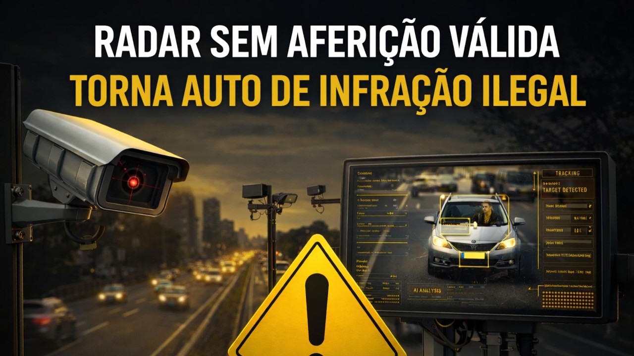 Tomou multa de radar? Veja quando ela é NULA por falta de aferição do Inmetro