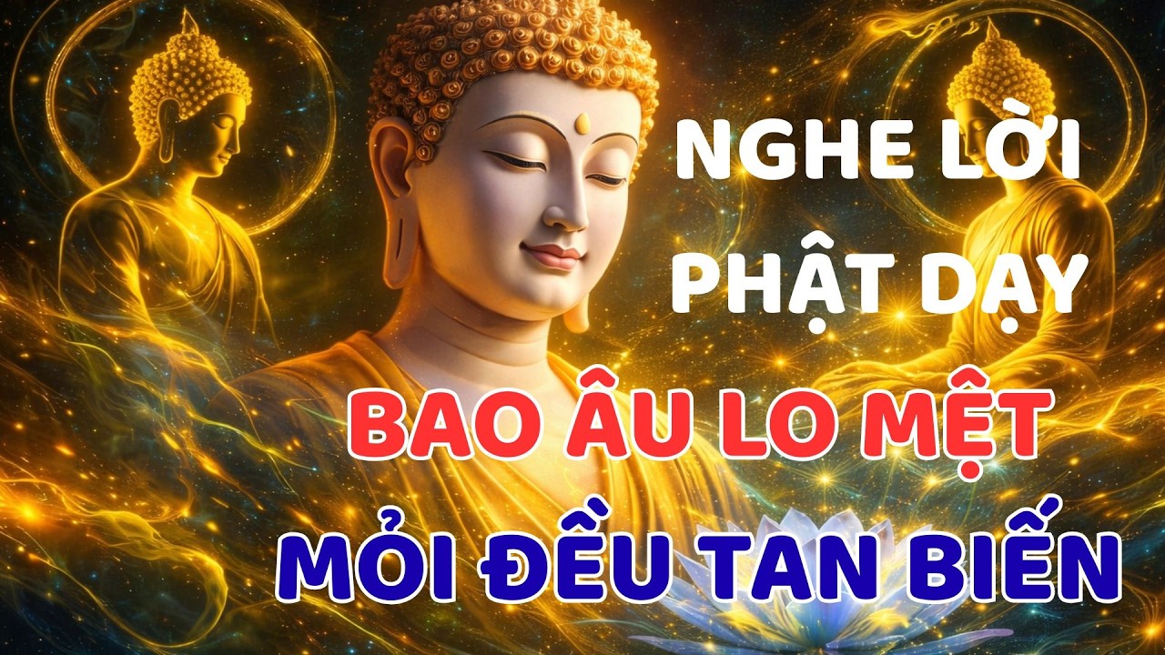 Nghe Lời Phật Dạy Giúp Xua Tan Âu Lo Mệt Mỏi Ngủ Ngon Hơn.