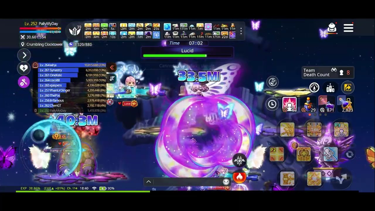 030826 HVhilla / CLucid (Pally POV) + NVhilla (Bishop POV)
