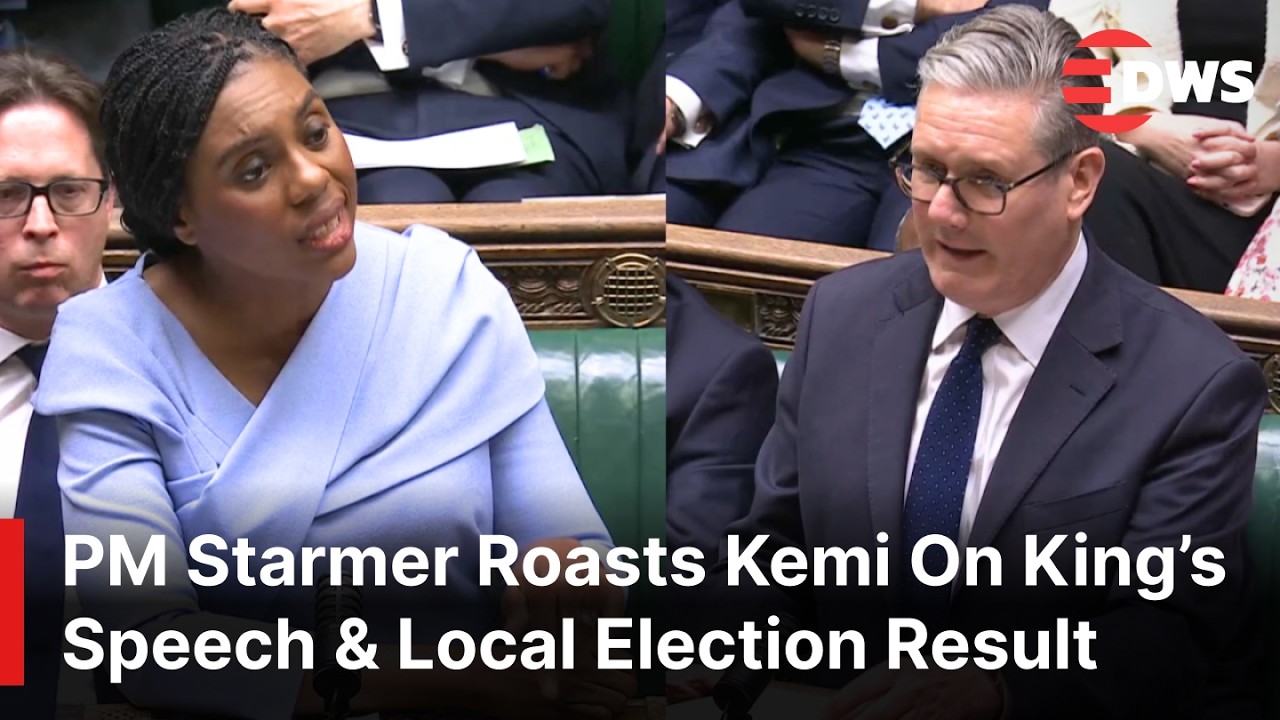 FULL HEATED CLASH: UK PM Starmer Roasts Kemi Badenoch On King&rsquo;s Speech & Local Election Result |AC1E