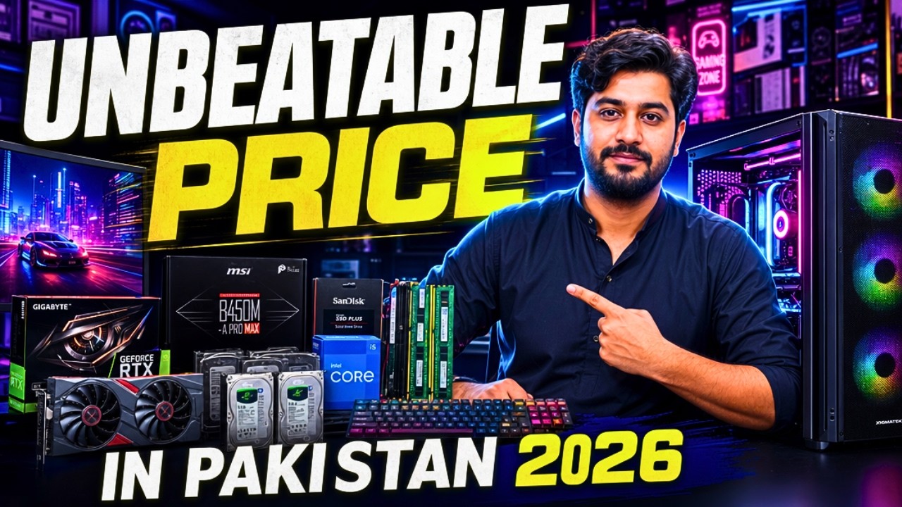Gaming pc | Graphic cards | SSD | HARD | RAM PRICE IN PAKISTAN 2026