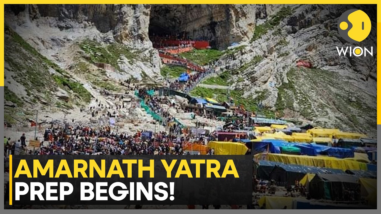 J&K Starts Amarnath Yatra Preparations; Top Officials Assess Routes, Security | WION News